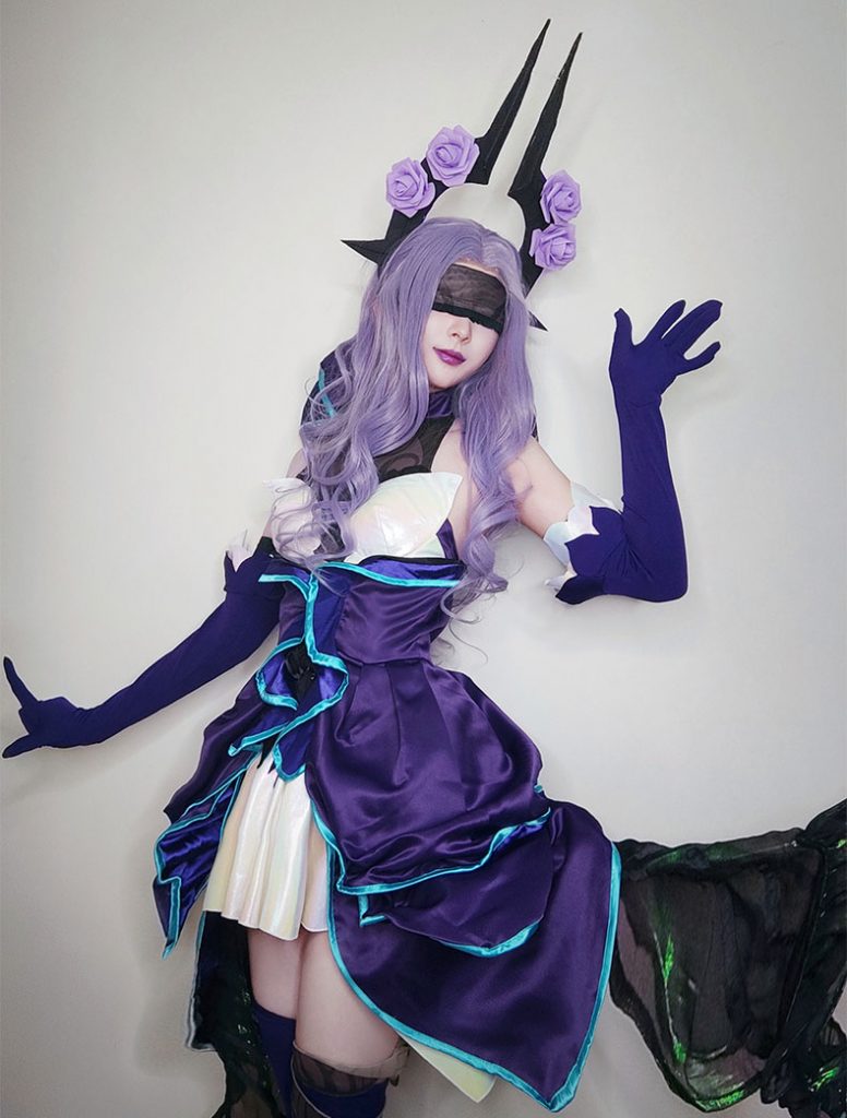 Withered Rose Syndra Cosplay Costume Rehney