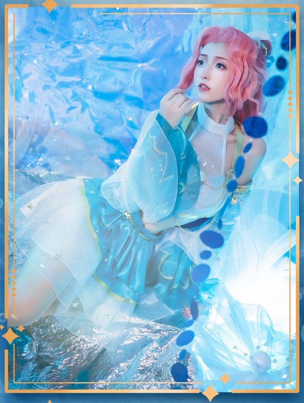 Ocean Song Seraphine Cosplay Costume - Rehney