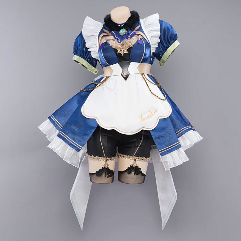 Genshin Impact Sucrose Maid Ver Cosplay Costume - Rehney